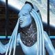 Illustration for article titled Sexy Blue Women